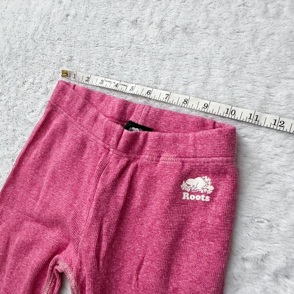 ROOTS Youth Girls Pink Thermal Joggers - Picture 12 of 12